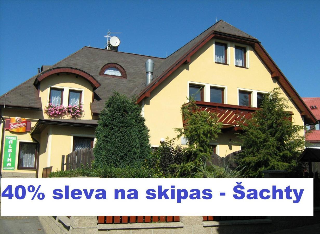 Penzion Albina - Restaurace Vysoke nad Jizerou Ngoại thất bức ảnh